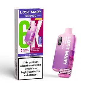 Lost Mary BM6000 Prefilled Pod Kit - Summer Grape