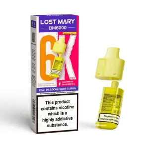 Lost Mary BM6000 Refillable Pod - Kiwi Passion Fruit Guava
