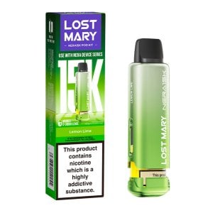 Lost Mary NERA 15K Prefilled Pods - Lemon Lime
