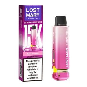 Lost Mary NERA 15K Prefilled Pods - Pink Lemonade
