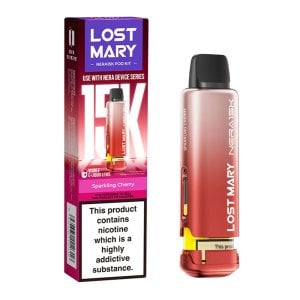 Lost Mary NERA 15K Prefilled Pods - Sparkling Cherry