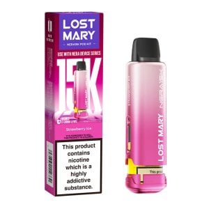 Lost Mary NERA 15K Prefilled Pods - Strawberry Ice