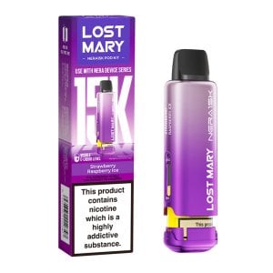 Lost Mary NERA 15K Prefilled Pods - Strawberry Raspberry Ice