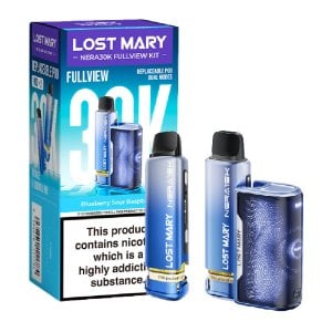 Lost Mary NERA 30K Fullview Refillable Pod Kit - Blueberry Sour Raspberry