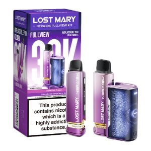 Lost Mary NERA 30K Fullview Refillable Pod Kit - Purple Edition