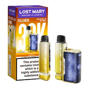 Lost Mary NERA 30K Fullview Refillable Pod Kit - Yellow Edition