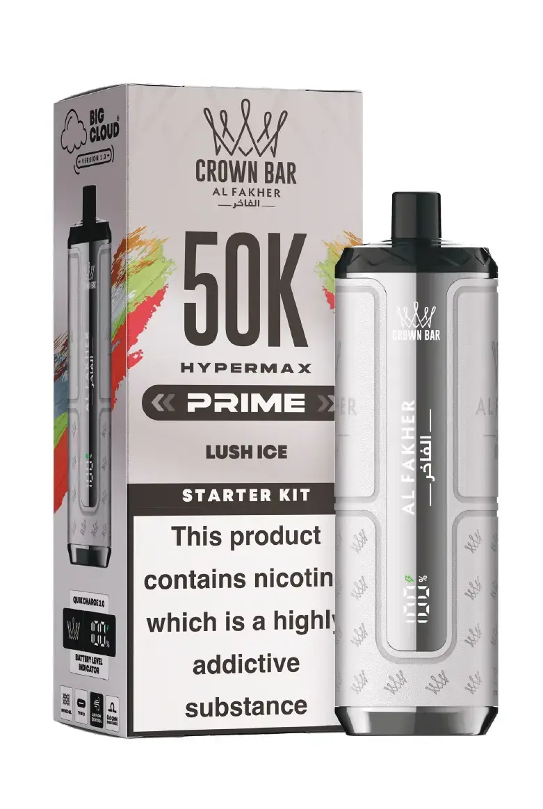 Lush Ice Al Fakher Hypermax Prime 50K Prefilled Pod Kit