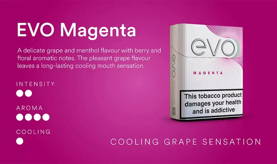 Ploom Evo Tobacco Sticks - EVO Magenta