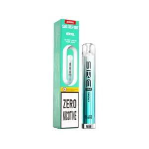 Menthol SKE Crystal Bar 600 Zero Nicotine Kit