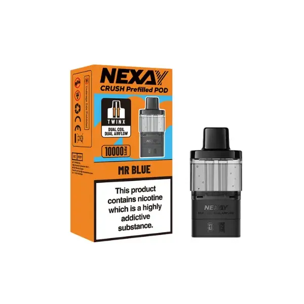 Mr Blue Nexay Crush 10k Prefilled Pod