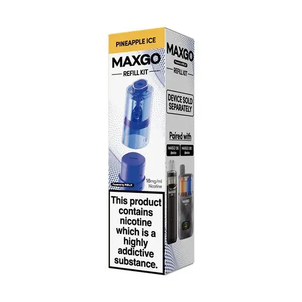 Pineapple Ice RELX MAXGO Prefilled Pods
