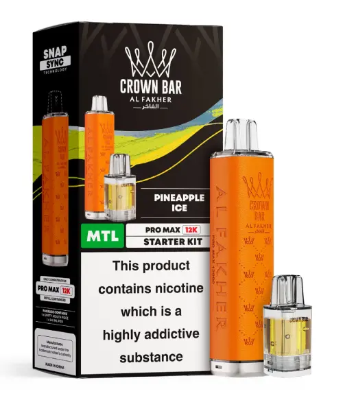 Pineapple Ice Al Fakher 12K Pro Max Prefilled Pod Kit