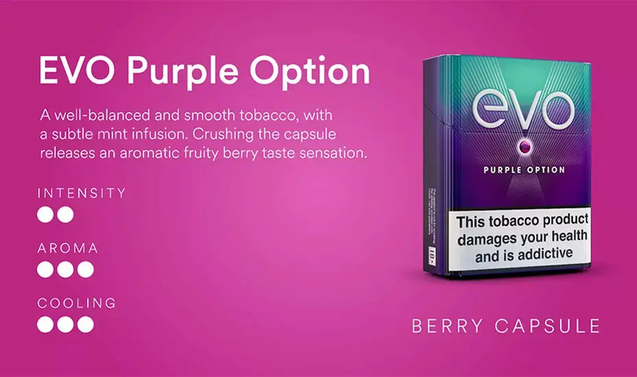 Ploom Evo Tobacco Sticks - EVO Purple Option