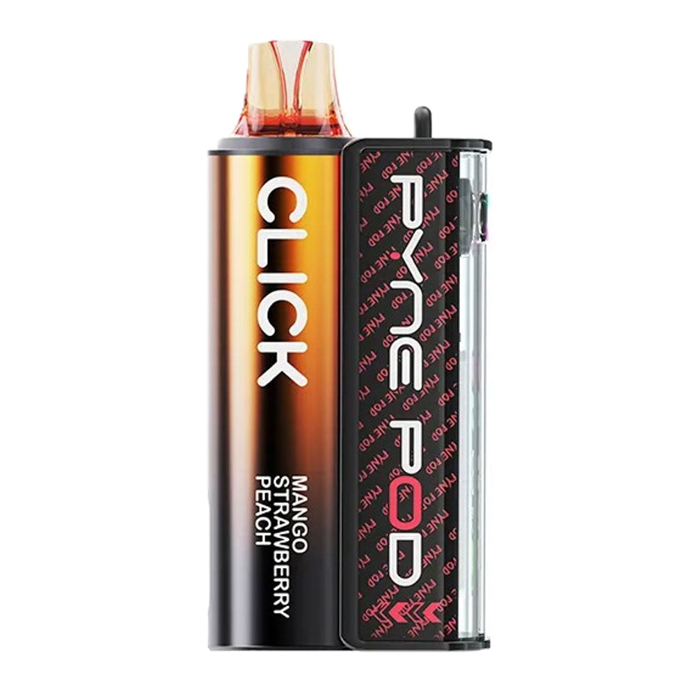 Pyne Pod CLICK 10K Prefilled Vape - Mango Strawberry Peach