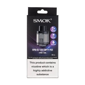 Smok RPM 85 / RPM 100 Replacement Pods (Pack Of 3) - RPM 2 Coil