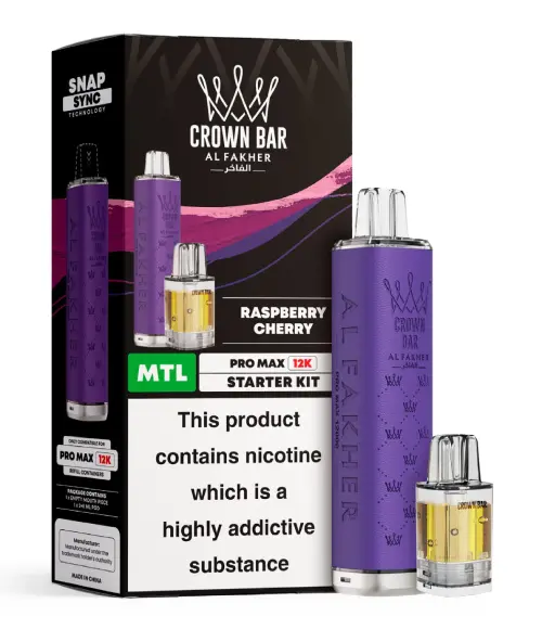 Raspberry Cherry Al Fakher 12K Pro Max Prefilled Pod Kit