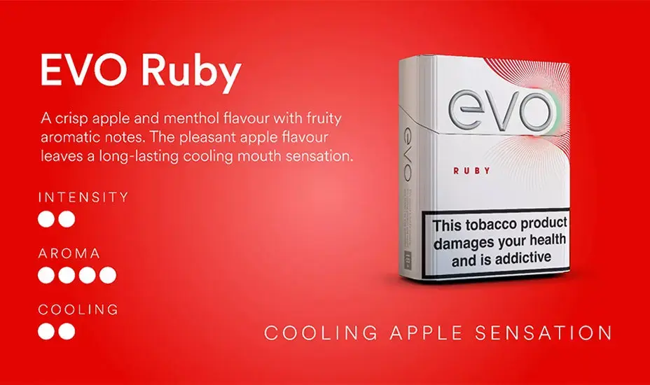 Ploom Evo Tobacco Sticks - EVO Ruby