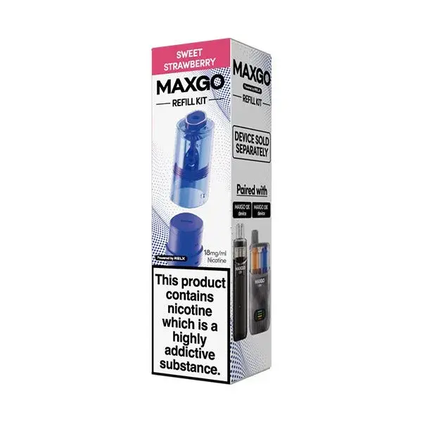 Sweet Strawberry RELX MAXGO Prefilled Pods