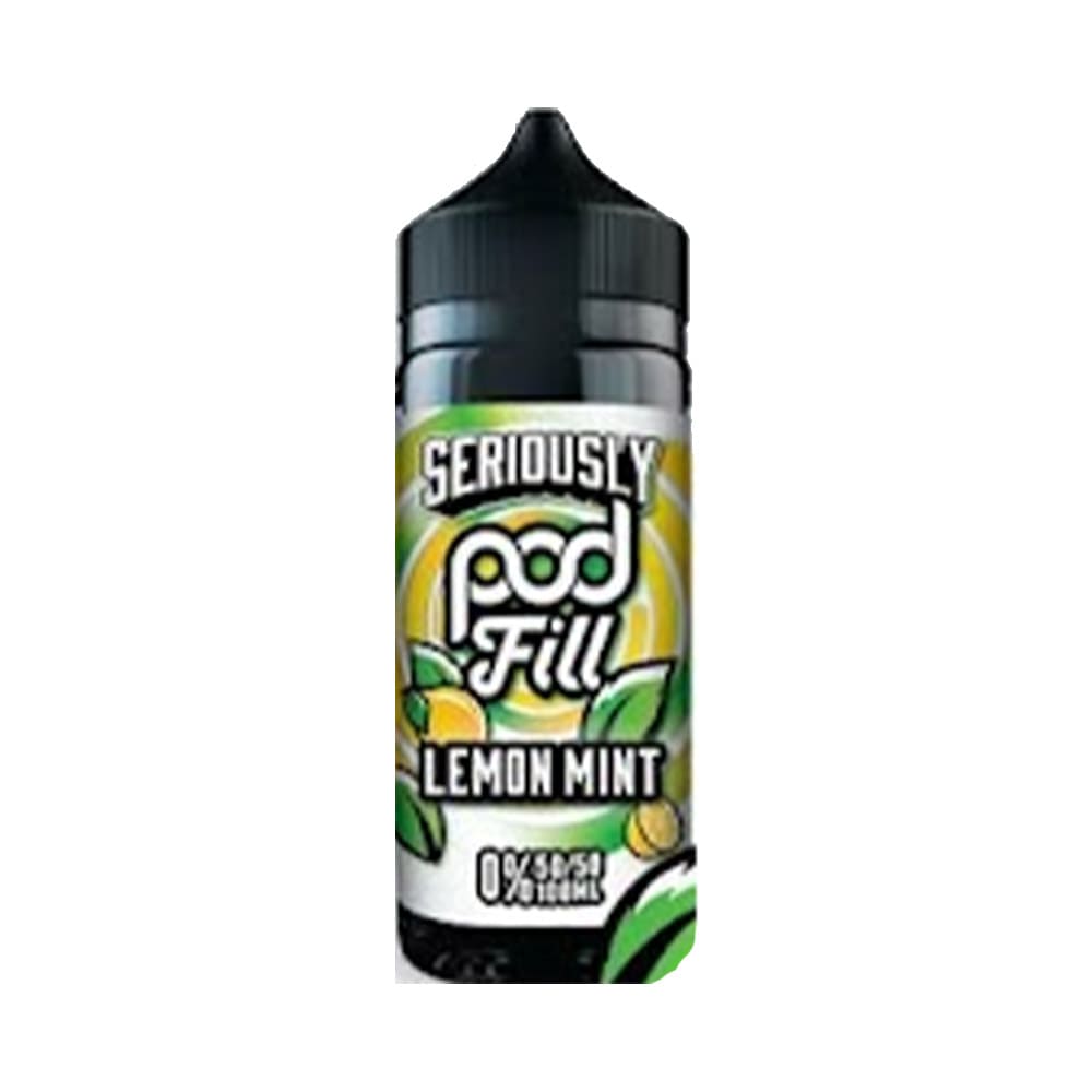 Lemon Mint Doozy 100ml Seriously Pod Fill 50/50 Shortfill