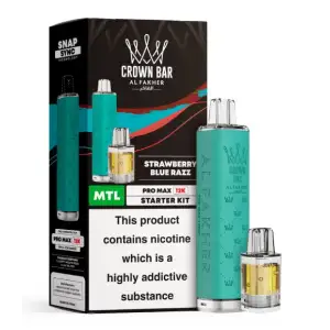 Strawberry Blue Razz Al Fakher 12K Pro Max Prefilled Pod Kit