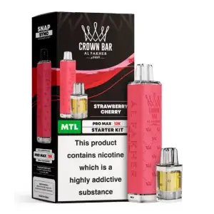 Strawberry Cherry Al Fakher 12K Pro Max Prefilled Pod Kit