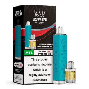 Strawberry Raspberry Razz Al Fakher 12K Pro Max Prefilled Pod Kit