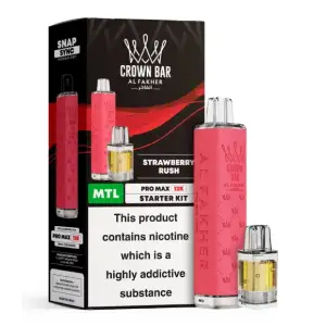 Strawberry Rush Al Fakher 12K Pro Max Prefilled Pod Kit
