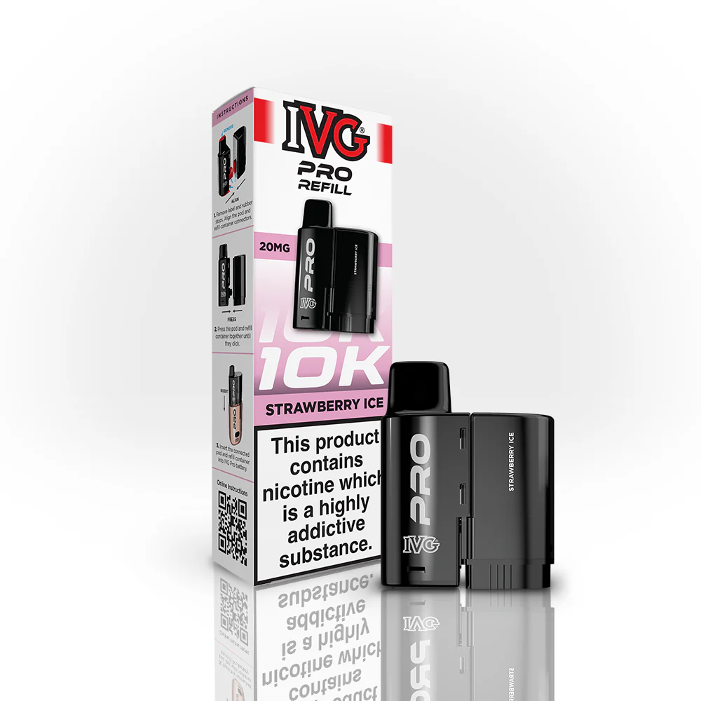 IVG Pro 12 Prefilled Pod - 20mg | Strawberry Ice