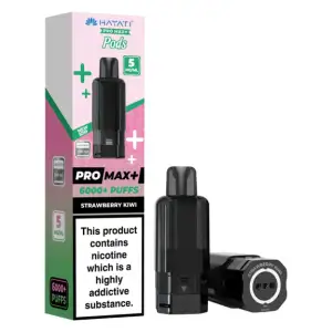 Strawberry Kiwi Hayati Pro Max Plus 6K Prefilled Pods - 5mg