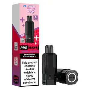 Strawberry Raspberry Ice Hayati Pro Max Plus 6K Prefilled Pods - 5mg