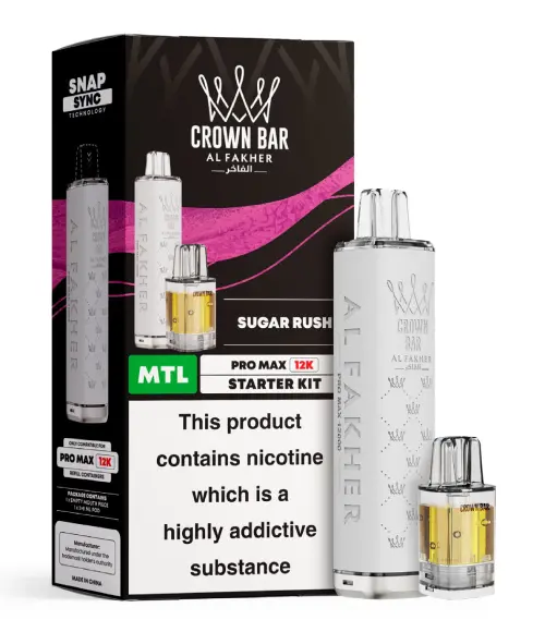 Sugar Rush Al Fakher 12K Pro Max Prefilled Pod Kit