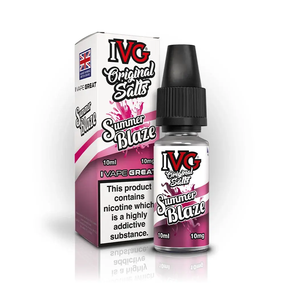 Summer Blaze Nic Salt E-Liquid by IVG Original Salts 10ml