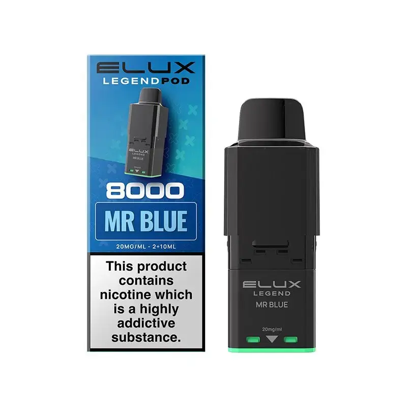 Elux Legend 8000 Prefilled Pod - Mr Blue