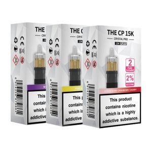 The Crystal Pro CP 15K Prefilled Pods - Blue Razz GB