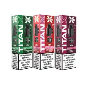 Titan X Prefilled Pods - Banana Ice