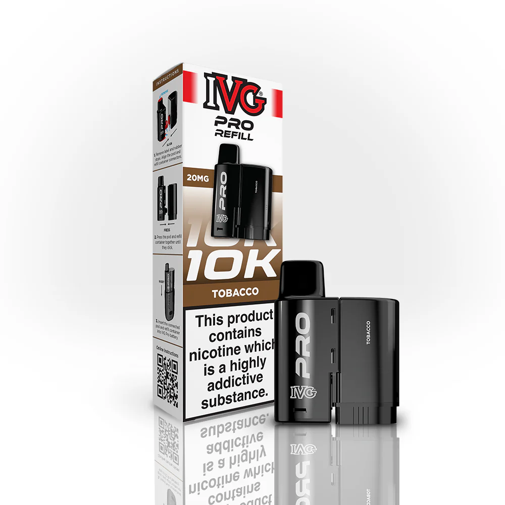 IVG Pro 12 Prefilled Pod - 20mg | Tobacco