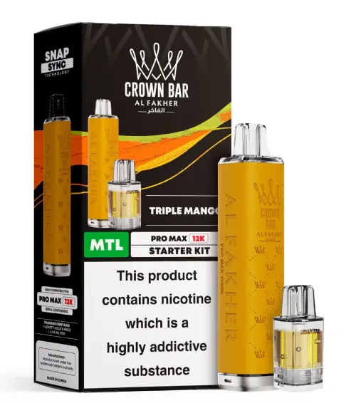 Triple Mango Al Fakher 12K Pro Max Prefilled Pod Kit