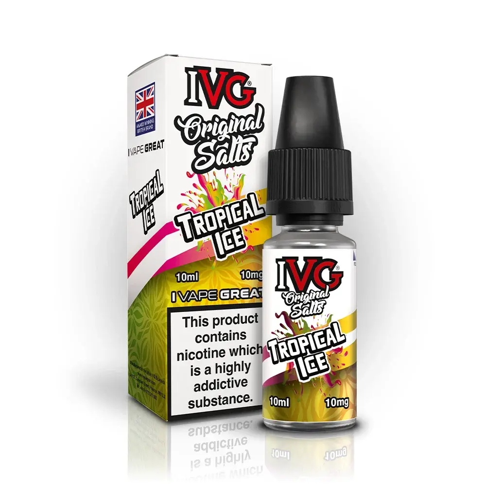 Tropical Ice Nic Salt E-Liquid by IVG Original Salts 10ml
