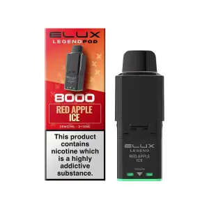 Elux Legend 8000 Prefilled Pod - Red Apple Ice