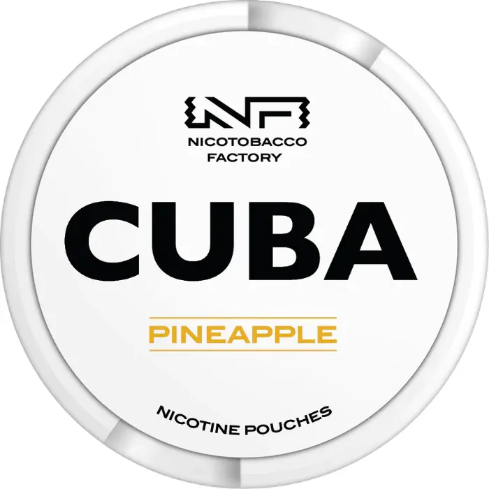 Pineapple Cuba White Nicotine Pouches 16mg
