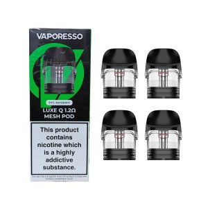 Vaporesso Luxe Q Replacement Pod (Pack Of 4) - 0.6 Ohm Mesh