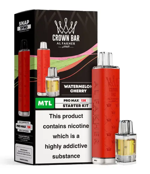 Watermelon Cherry Al Fakher 12K Pro Max Prefilled Pod Kit