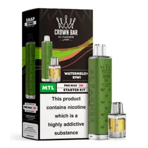 Watermelon Kiwi Al Fakher 12K Pro Max Prefilled Pod Kit