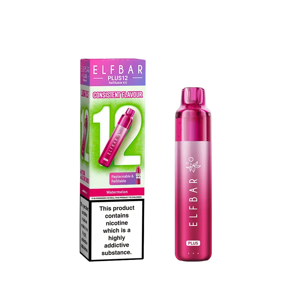 Elf Bar Plus 12 Prefilled Pod Kit - Watermelon