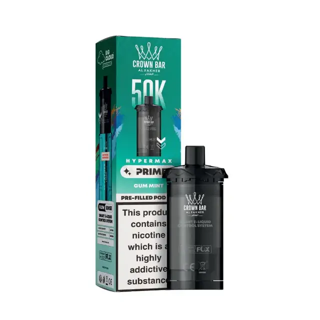Gum Mint Al Fakher Hypermax Prime 50K Prefilled Pod