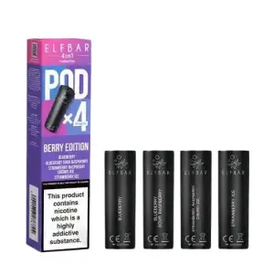 Elf Bar 4-in-1 Prefilled Pods - Purple Edition