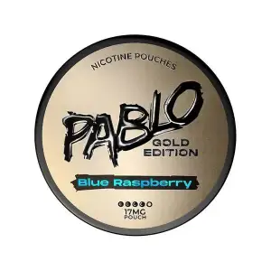 Blue Raspberry Pablo Gold Edition Nicotine Pouches 17mg