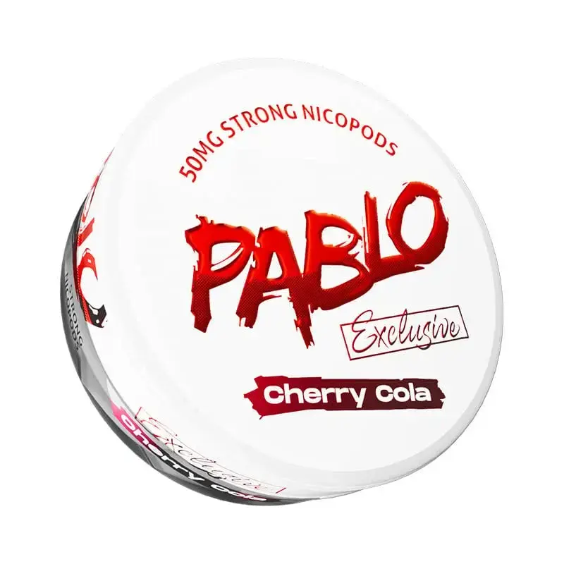 Cherry Cola Pablo Nicotine Pouches Extra Strong 50mg