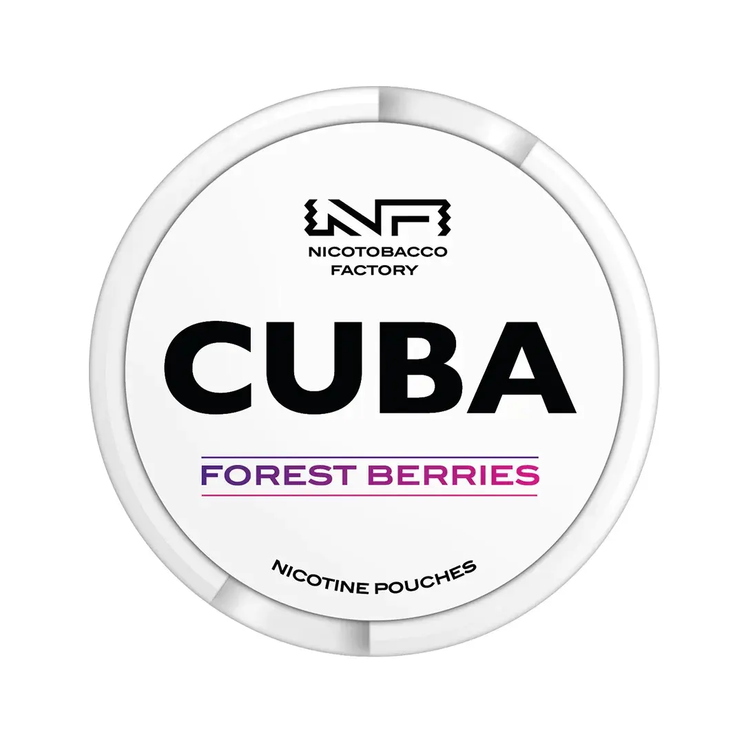 Forest Berries Cuba White Nicotine Pouches 16mg