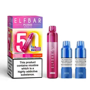 Elf Bar Plus 50 Vape Kit - Blue Edition Kit